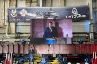 Budowa Ratownika ruszyła na dobre. Nowoczesny okręt wzmocni Marynarkę Wojenną
