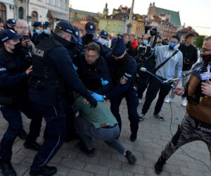 Protest przedsiębiorców w Warszawie