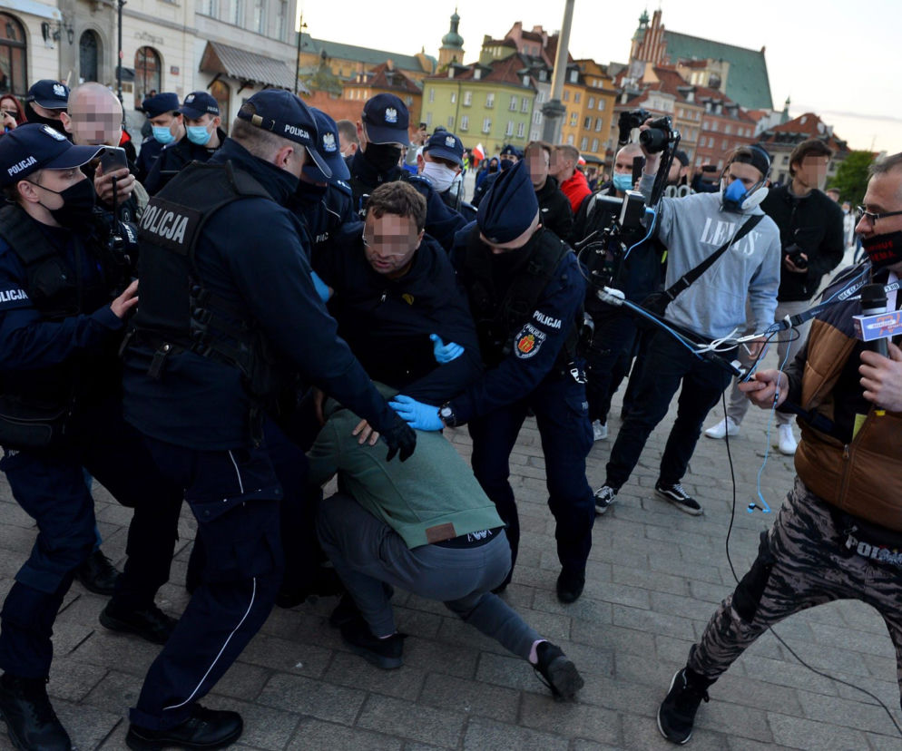 Protest przedsiębiorców w Warszawie