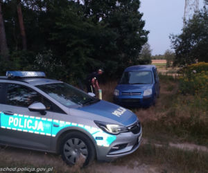 Skradziony Citroen po miesiącu został odnaleziony w krzakach