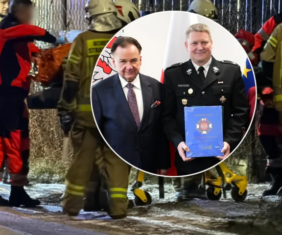 Ogień odciął drogę ucieczki, w oknie stała matka z dzieckiem