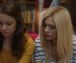 Papiery na szczęście, odcinek 10: Marta (Adriana Kalska), Marysia (Julia Latosińska), Maks (Jakub Gąsior)
