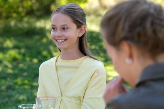 M jak miłość odc. 1910. Hania (Wiktoria Basik), Natalka (Dominika Suchecka)