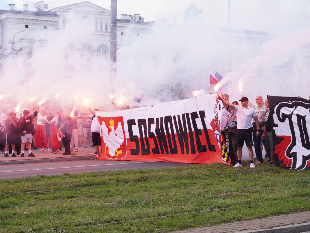 Godzina "W" w Sosnowcu. Mieszkańcy Zagłębia oddali hołd w 81. rocznicę Powstania Warszawskiego