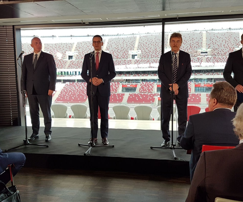 Premier Mateusz Morawiecki, Prezes PZPN Zbigniew Boniek