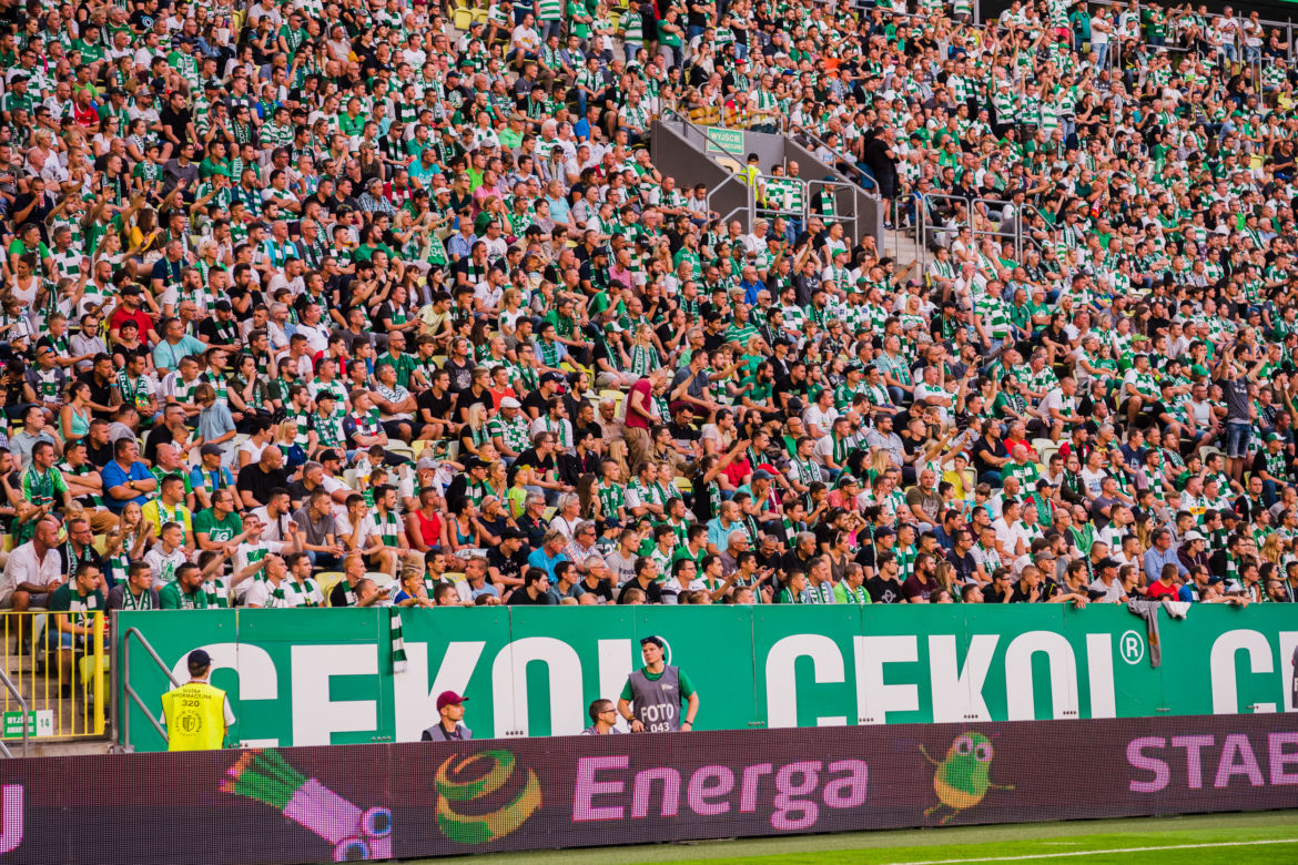 Kibice na meczu Lechia - Brøndby [ZDJĘCIA]