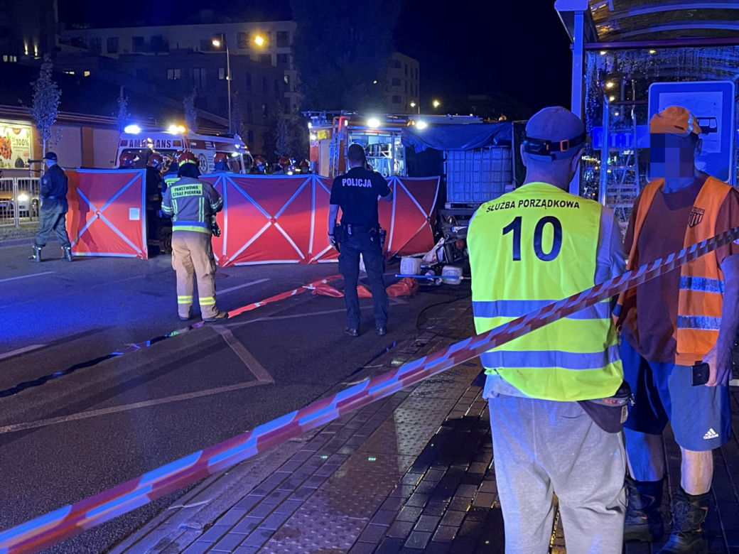 19-letni pijany Białorusin staranował ludzi. Jedna osoba nie żyje