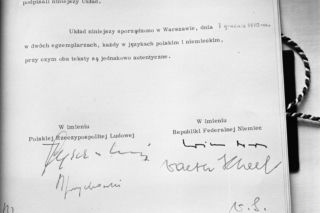 Układ Warszawski. 45. rocznica Układu między PRL a RFN.