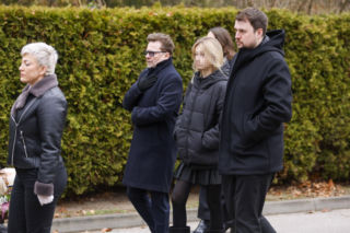 Agnieszka Maciąg została pożegnana przez dzieci - Michała i Helenę