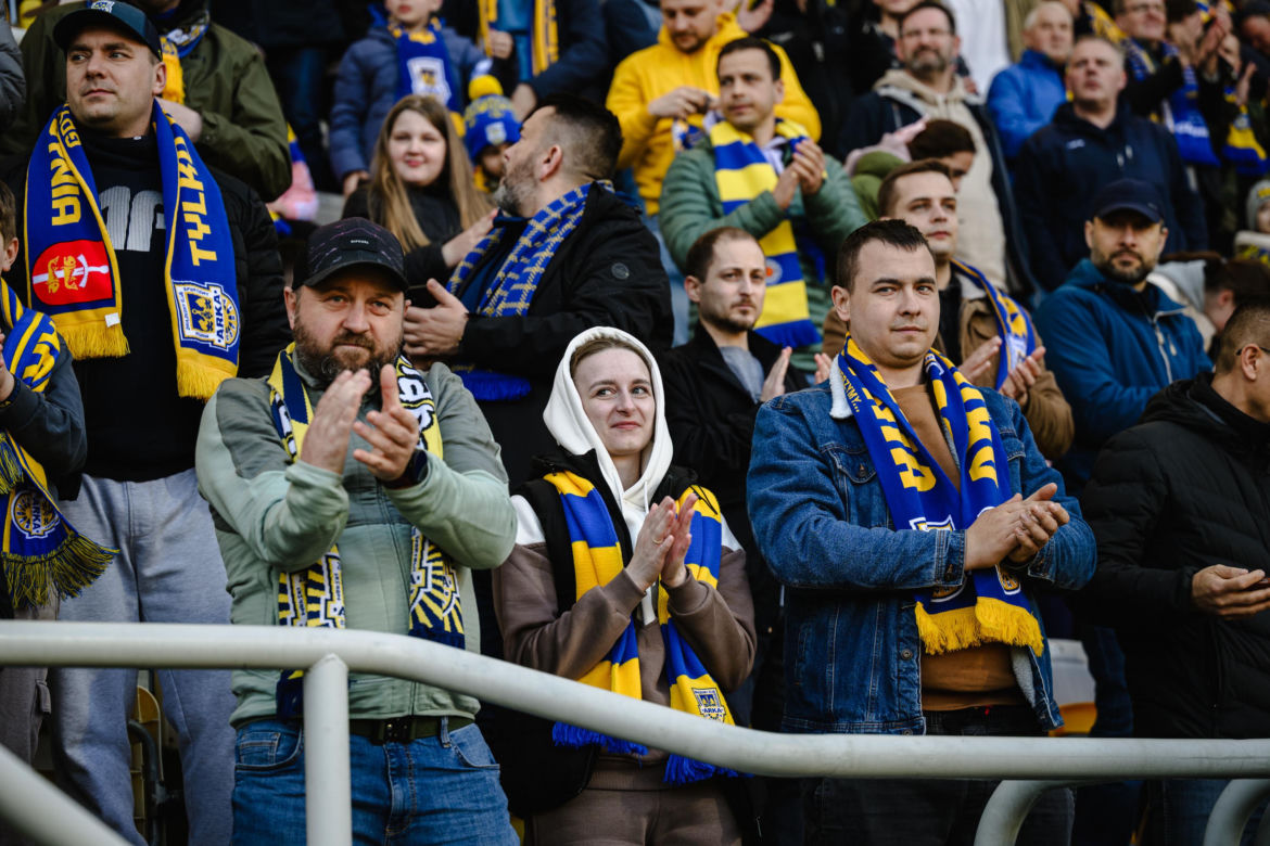 Arka Gdynia - Jagiellonia Białystok: Zdjęcia kibiców i zawodników z meczu 29. kolejki PKO BP Ekstraklasy