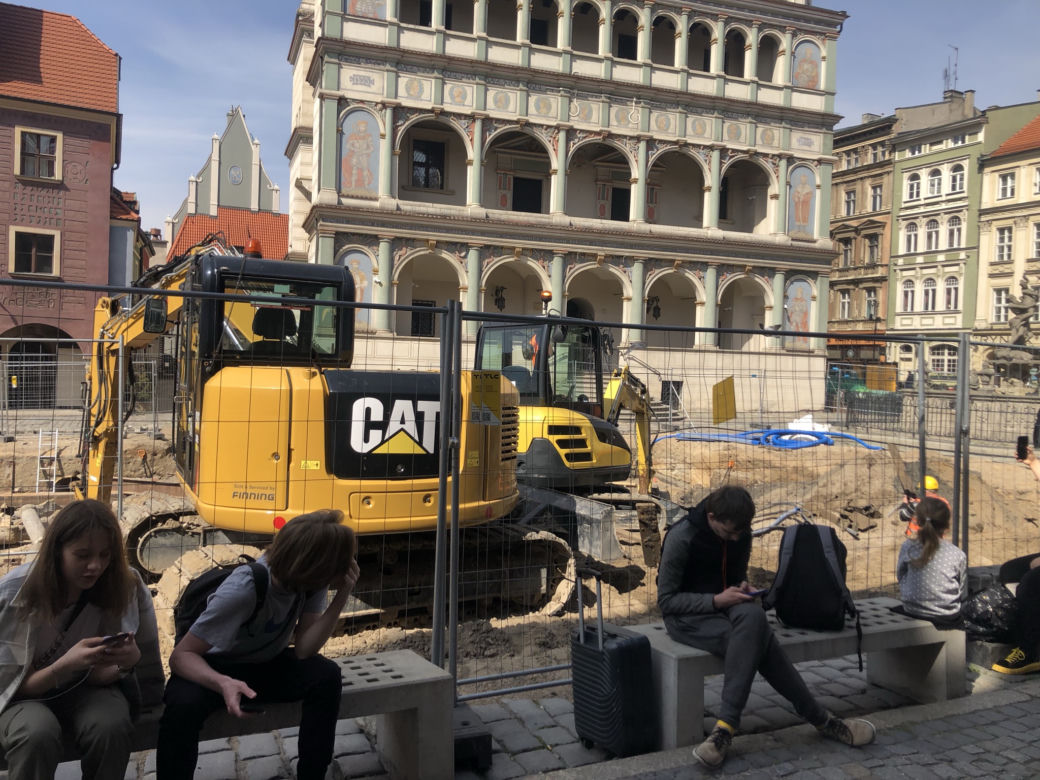 Remont centrum Poznania