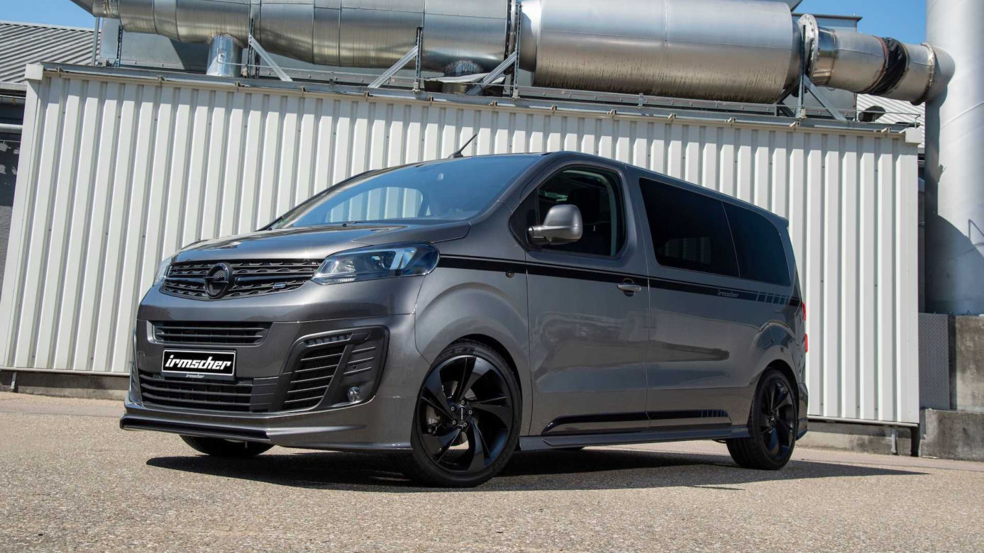 Irmscher Black Phantom - Opel Zafira po tuningu