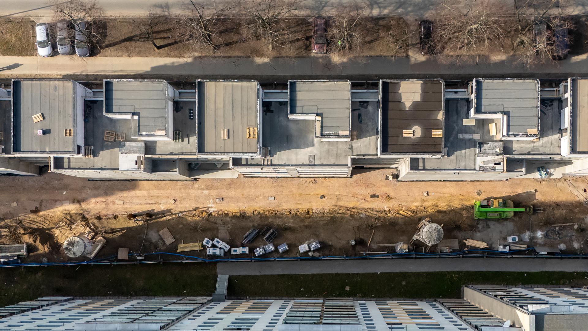 Wola Księcia Janusza w Warszawie w budowie