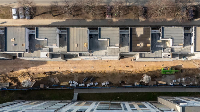 Wola Księcia Janusza w Warszawie w budowie