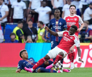 Liga mistrzów. Mecz PSG - Arsenal