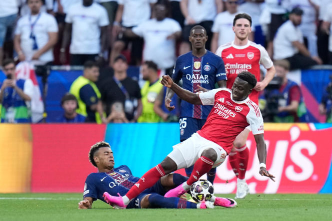 Liga mistrzów. Mecz PSG - Arsenal