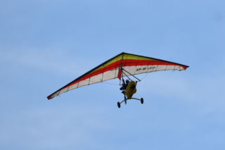 Motolotnia rozbiła się na polu. Lądował helikopter LPR!