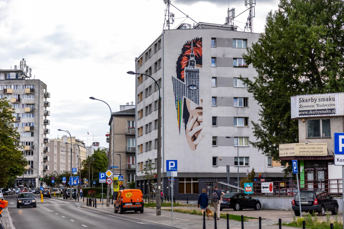 Murale w Warszawie