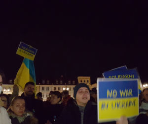 Bydgoszczanie solidarni z Ukrainą