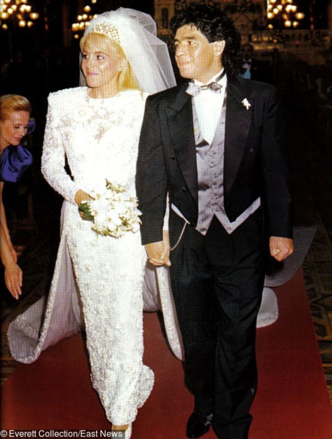 Claudia Villafane i Diego Maradona