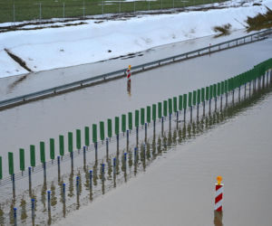 Karwice, zalana trasa S6