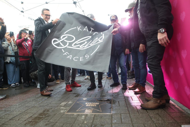 Rysiek Riedel doczekał się swojej gwiazdy w Katowicach