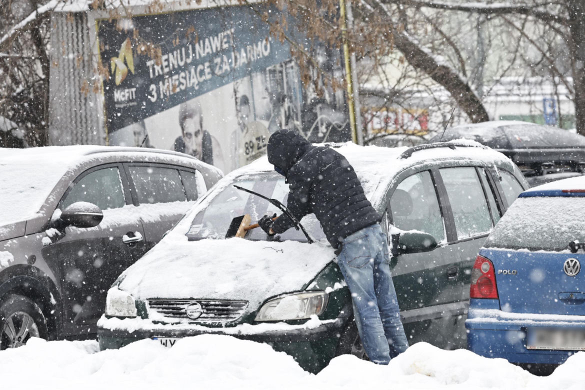 Gołoledź paraliżuje Polskę!
