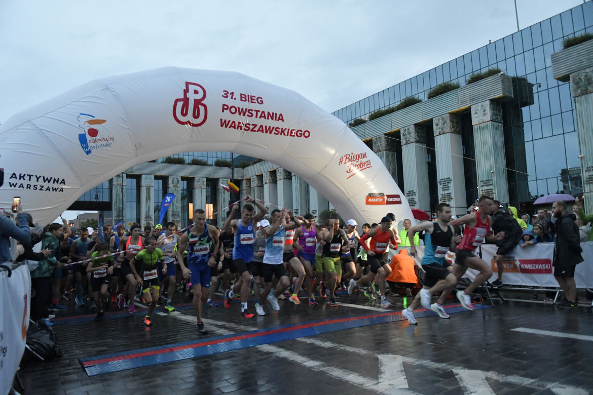 Biegiem oddali hołd powstańcom. Metę przekroczył także nasz dziennikarz