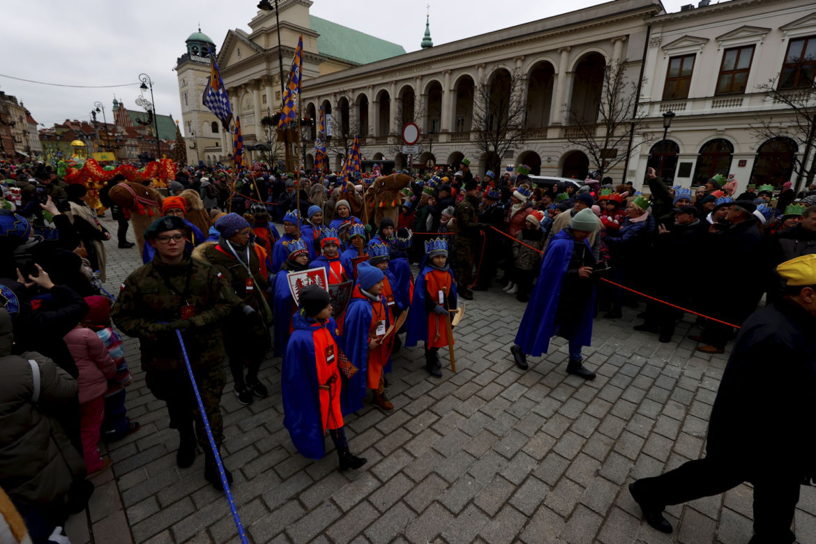 Orszak Trzech Króli 2023 przeszedł przez Warszawę