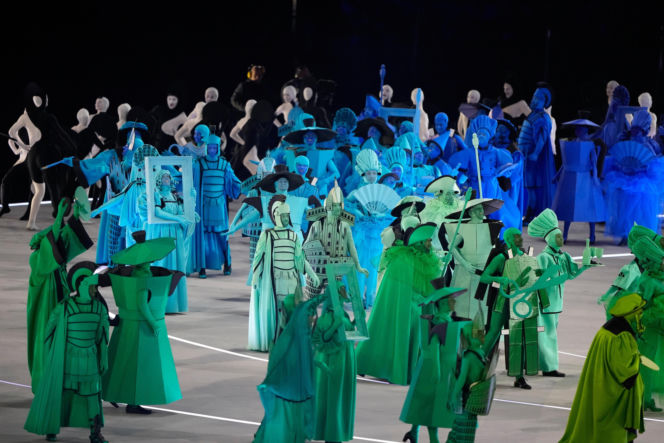 Ceremonia otwarcia IO Mediolan-Cortina d'Ampezzo