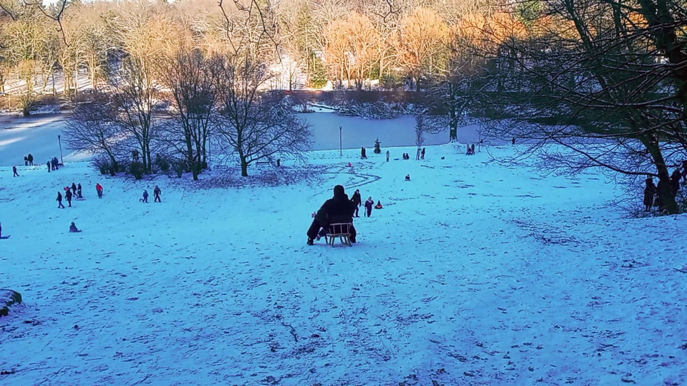 Białe święta w Szczecinie