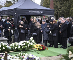 Pogrzeb Edwarda Linde-Lubaszenki