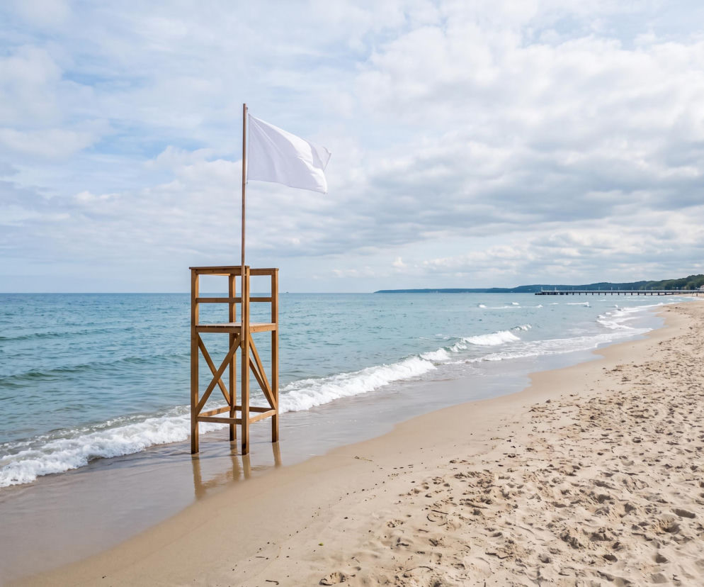 Sinice Sopot. Czy w Sopocie można się kąpać 03.08? Flaga, warunki pogodowe