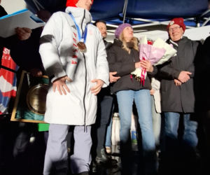 Powitanie Kacpra Tomasiaka w Bystrej 18.02.2026