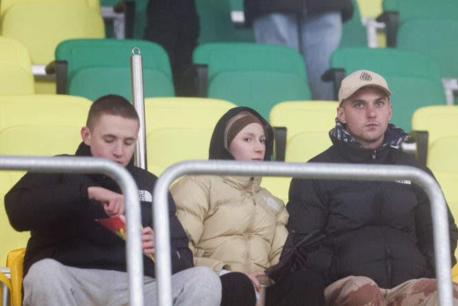 GKS Katowice - Pogoń Szczecin, zdjęcia kibiców i zawodników z meczu 17. kolejki PKO BP Ekstraklasy