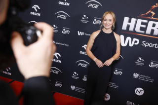 Daria Abramowicz na gali Herosi