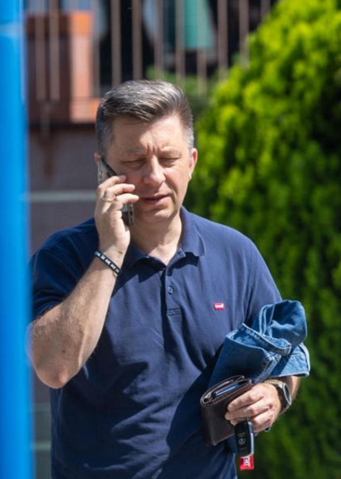 Michał Dworczyk skrócił spodnie za 100 zł