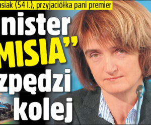 Minister MISJA rozpędzi kolej