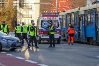 Zderzenie tramwajów we Wrocławiu. Miasto stanęło w korkach