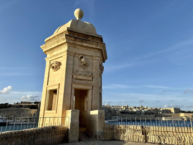 Senglea, Gardjola – punkt widokowy z charakterystyczną wieżyczką „Oko i Ucho”