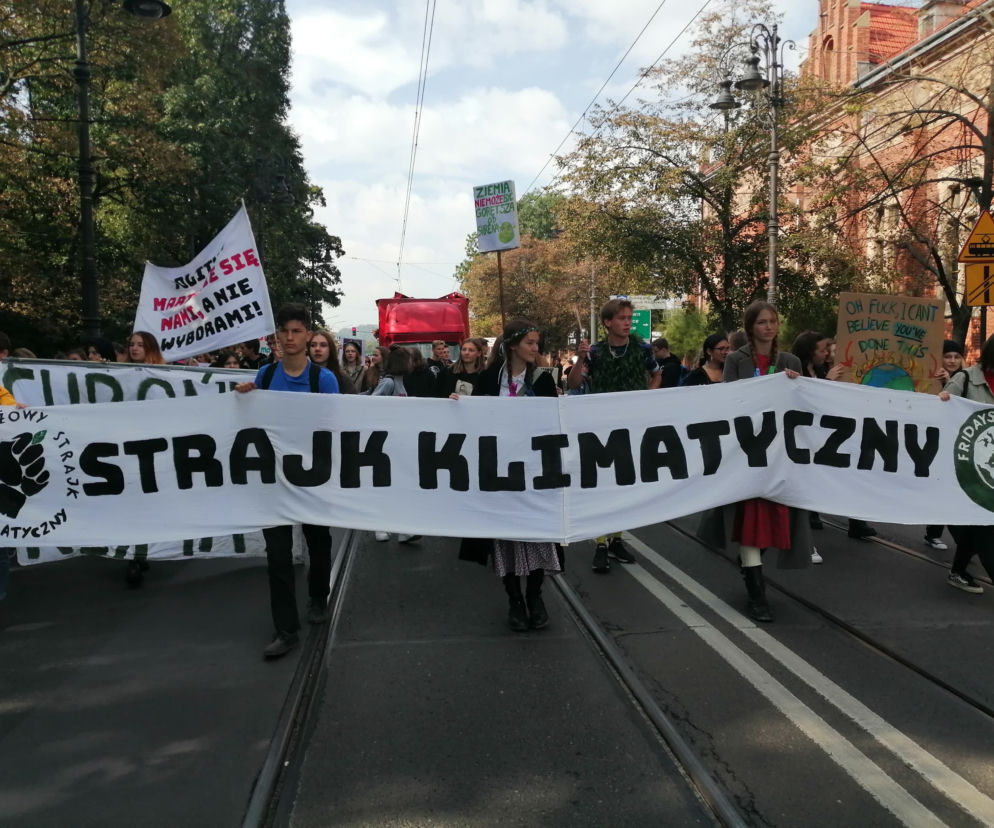 Młodzieżowy Strajk Klimatyczny w Krakowie