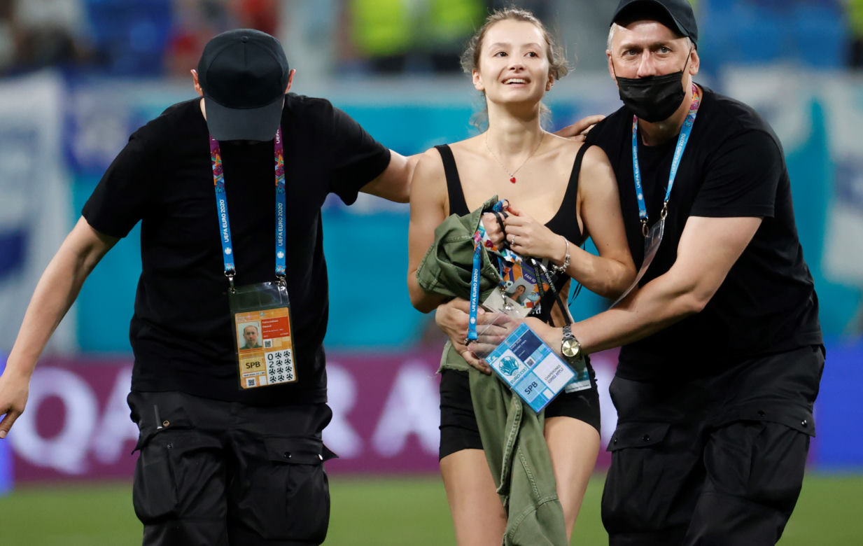 Zadowolona z siebie