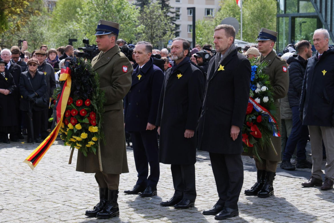 Oficjalne uroczystości z okazji 81. rocznicy wybuchu powstania w getcie warszawskim