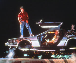 Michael J. Fox i Christopher Lloyd. Powrót do przyszłości/Back to the Future, komedia SF, USA 1985, reż. Robert Zemeckis