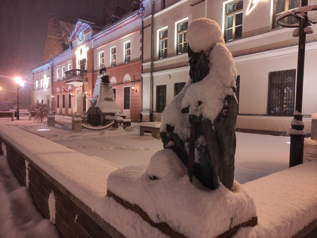 Tak wygląda Olkusz po potężnej śnieżycy