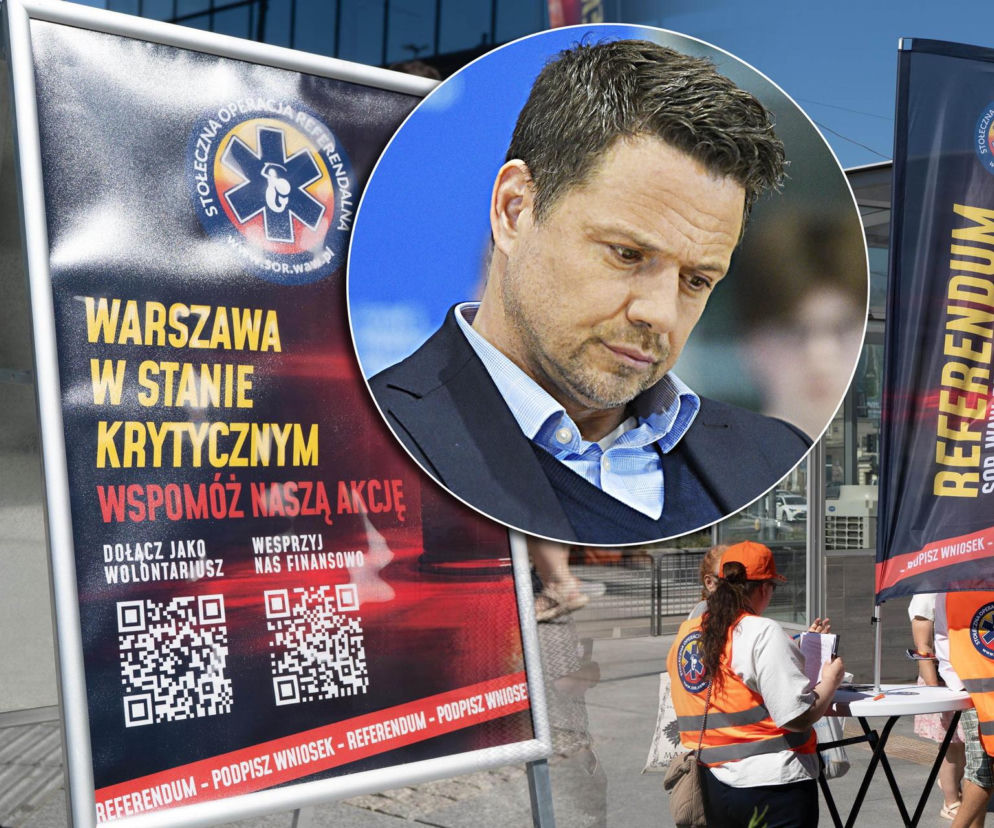 Zbiórka podpisów za odwołaniem Trzaskowskiego trwa. Sztuczna inteligencja oceniła szanse akcji