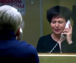 M jak miłość odc. 1235. Marysia (Małgorzata Pieńkowska), Robert Bilski (Zbigniew Stryj)