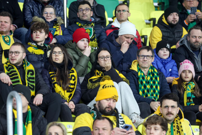 GKS Katowice - Górnik Zabrze: Zdjęcia kibiców z Derbów Śląska w ramach 23. kolejki PKO BP Ekstraklasy