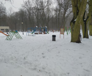 Gdzie mieścił się kiedyś letni teatr? Siedlecki park Aleksandria sto lat temu i w pierwszym tygodniu stycznia 2021:
