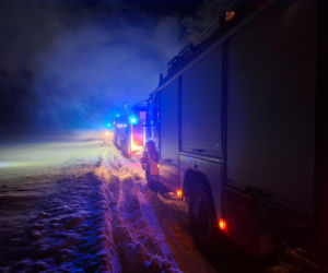 Tragiczny pożar w Pasiecznikach Dużych. Nie żyją dwie osoby